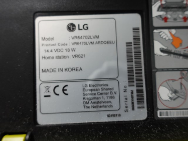 Stofzuigrobot lg - afbeelding 4 van  4