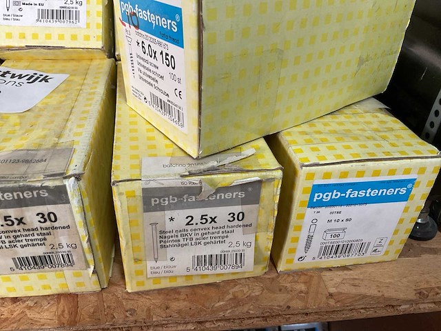 Stokeinden staalnagels houtschroeven - afbeelding 5 van  10