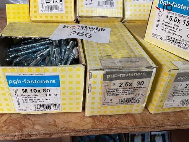 Stokeinden staalnagels houtschroeven - afbeelding 6 van  10