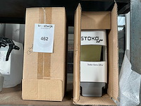 Stoko vario ultra zeep dispenser (2x) - afbeelding 1 van  3