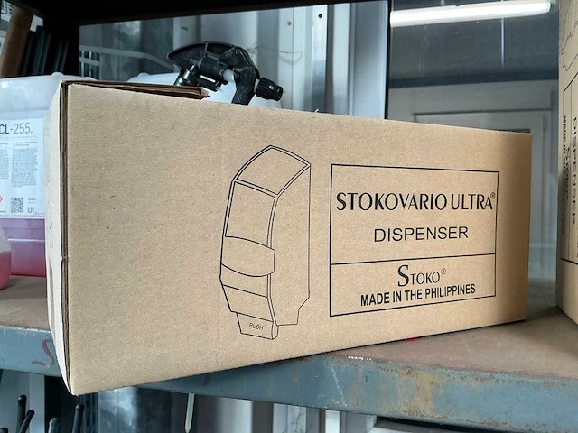 Stoko vario ultra zeep dispenser (2x) - afbeelding 2 van  3
