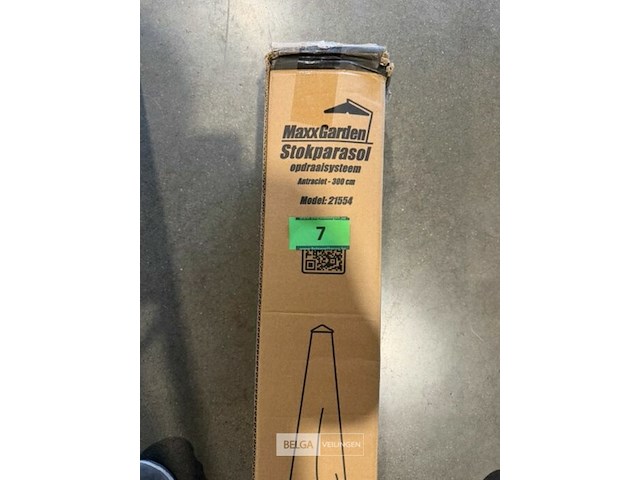 Stokparasol 3 m - antraciet - afbeelding 3 van  3