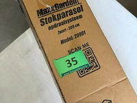 Stokparasol 3 m - zwart - afbeelding 3 van  3