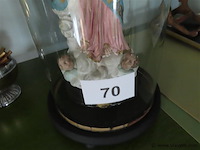 Stolp met gipsen beeld - afbeelding 2 van  3