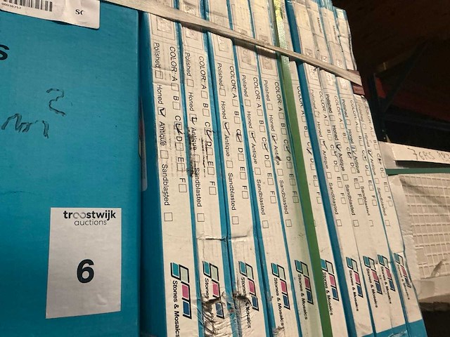 Stones & mosaics marmocino natuursteen tegels (200x) - afbeelding 3 van  3