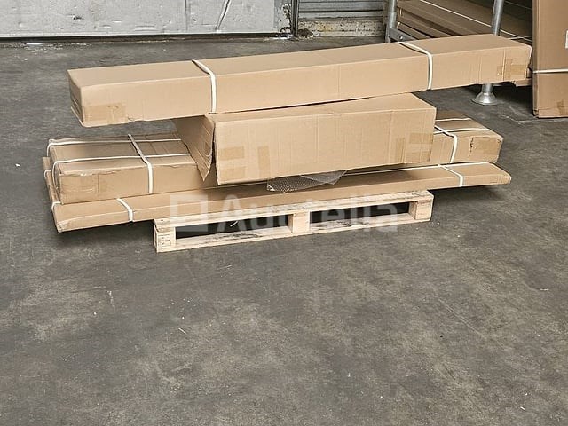 Stoomcabine halfrond - wit bad met zwarte cabine - 100x100x215 cm - afbeelding 2 van  3