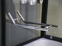 Stoomcabine met massagebad - rechthoekig - wit bad met zwarte cabine 170x85x225 cm - afbeelding 5 van  10