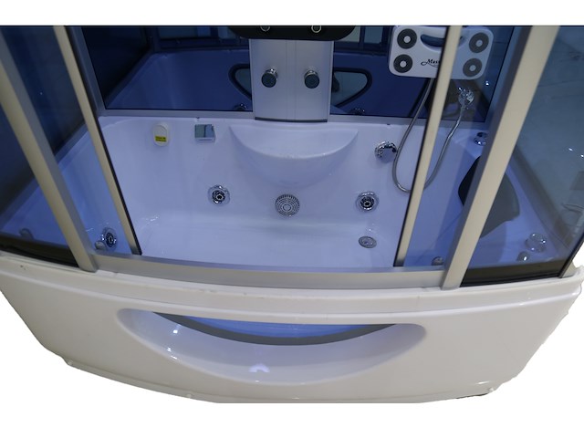 Stoomcabine met massagebad 150x850x225cm - afbeelding 3 van  10