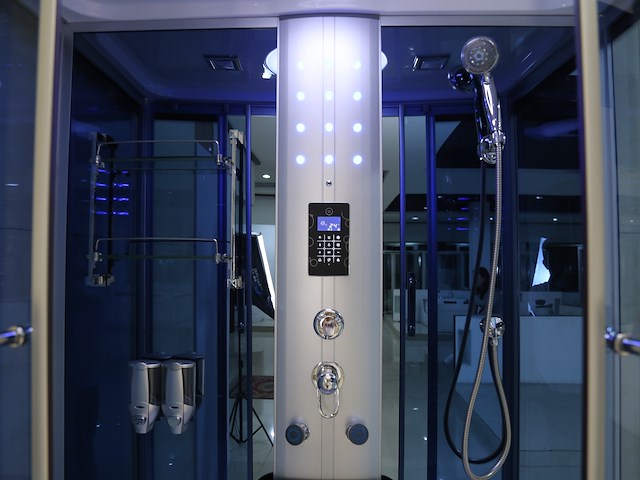 Stoomcabine met massagebad 150x850x225cm - afbeelding 8 van  10