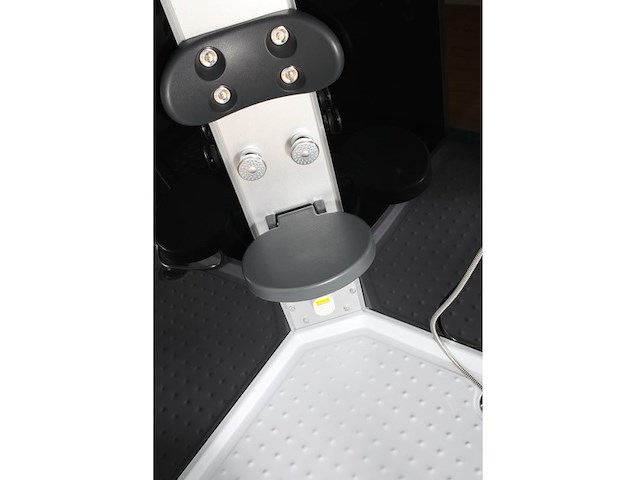 Stoomcabine rechthoekig - zwarte cabine met witte bodemplaat 130x95x230 cm - afbeelding 4 van  5