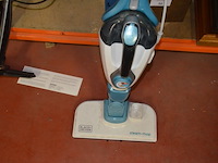 Stoommop black&decker, schrobborstel en aftrekker, personenweegschaal soehnle, pvc wasmand, diverse bloempotten en schalen - afbeelding 4 van  11