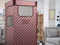 Stoomsauna, thuissauna, geïntegreerde saunacabine met 3-liter stoomgenerator