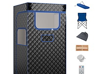 Stoomsauna, thuissauna, geïntegreerde saunacabine met 3-liter stoomgenerator - afbeelding 1 van  11