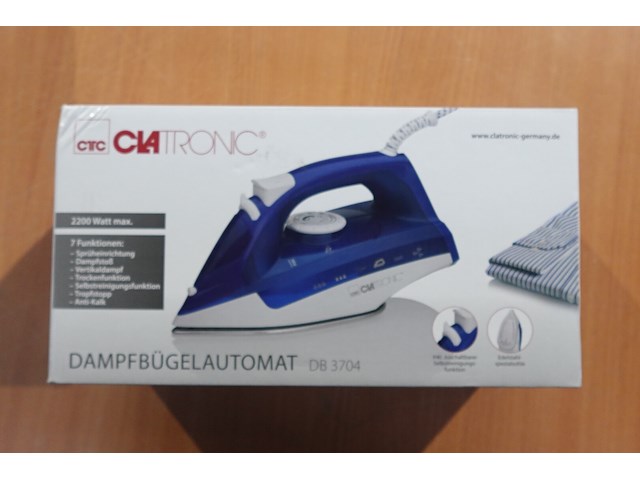 Stoomstrijkijzer clatronic - afbeelding 1 van  2