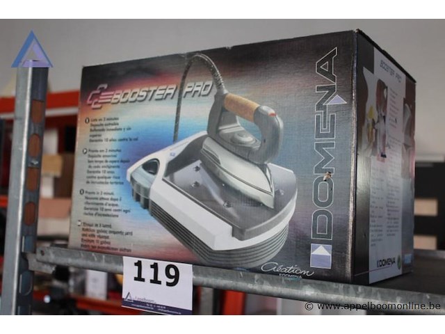 Stoomstrijkijzer, domena, ce booster pro, werking niet gekend - afbeelding 1 van  2