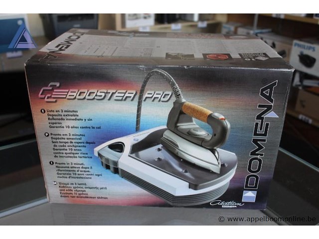 Stoomstrijkijzer, domena, ce booster pro, werking niet gekend - afbeelding 2 van  2