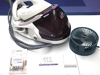 Stoomstrijkijzer tefal, werking niet gekend plus muurlader, laadkabel - afbeelding 1 van  3