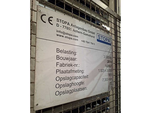 Stopa - 2014 - overige magazijninventaris - afbeelding 5 van  5