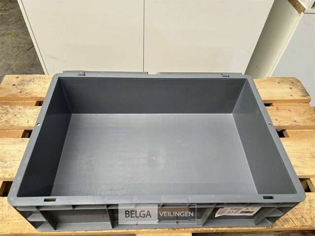 Storage moving plastic crate ± 60x40x17 - afbeelding 3 van  4