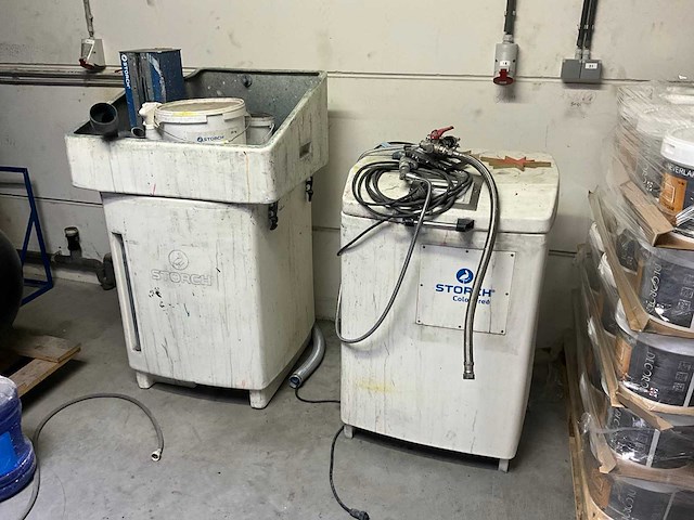 Storch verf reinigingsmachine (2x) - afbeelding 1 van  1