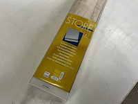 Store vouwgordijn met baleinen 180 x 60 cm (28x) - afbeelding 3 van  8