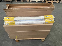 Store vouwgordijn met baleinen 80 x 180 cm (59x) - afbeelding 1 van  6