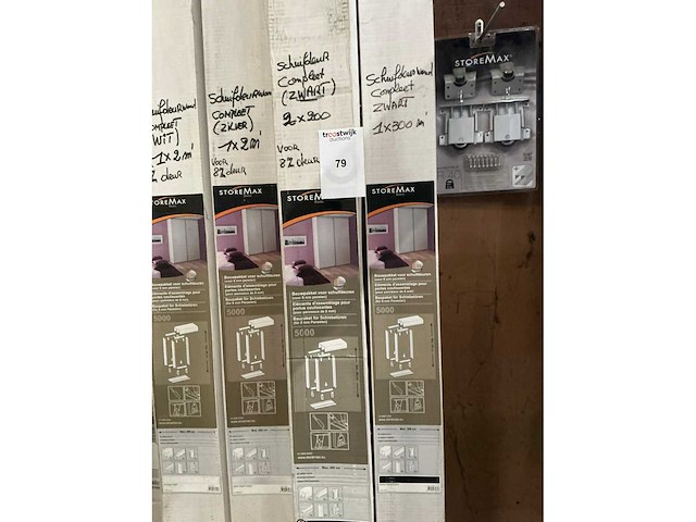 Storemax bouwpakket voor schuifdeuren (19x) - afbeelding 9 van  11