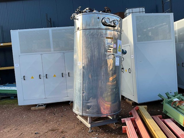 Stork rvs opslagtank - afbeelding 1 van  9