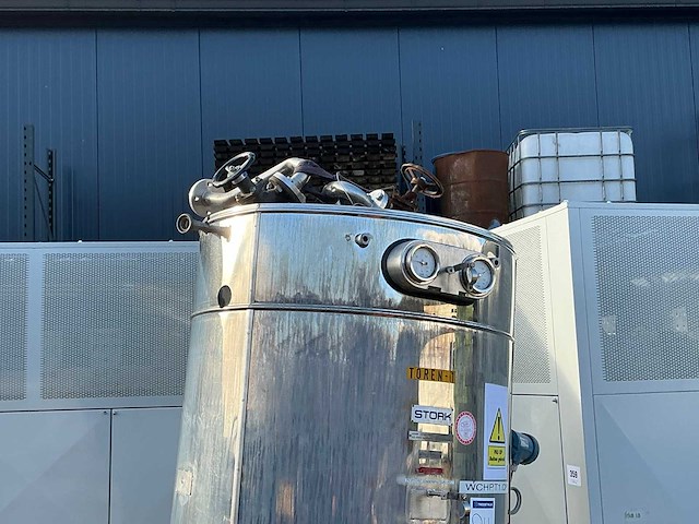 Stork rvs opslagtank - afbeelding 3 van  9