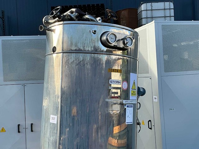Stork rvs opslagtank - afbeelding 4 van  9