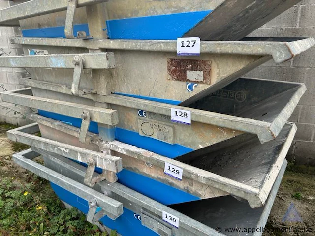 Stortbak eichinger 1045.10, 750l, bouwjaar 2018. serienummer b081548. - afbeelding 1 van  2