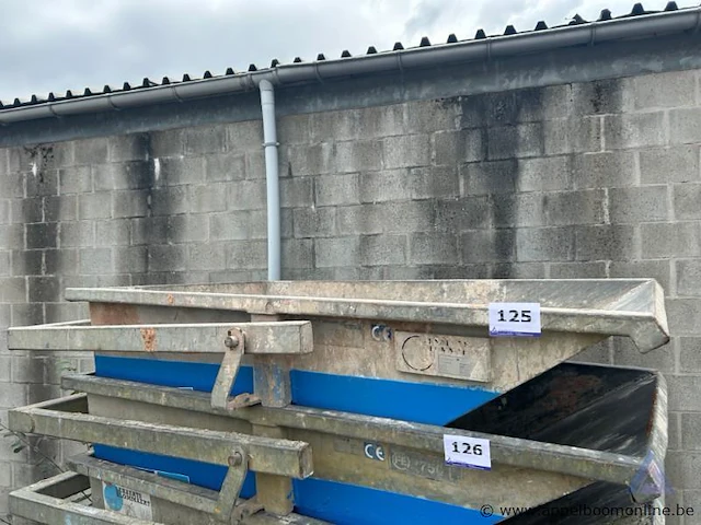 Stortbak eichinger 1045.10, 750l, bouwjaar 2018. serienummer b084335. - afbeelding 1 van  2