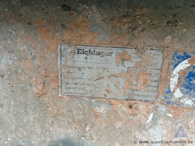 Stortbak eichinger 750l - afbeelding 2 van  2