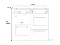 Stoves richmond deluxe 110 op inductie - afbeelding 2 van  2