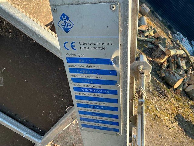 Stp 2000 pannenlift met kniksysteem - afbeelding 4 van  15