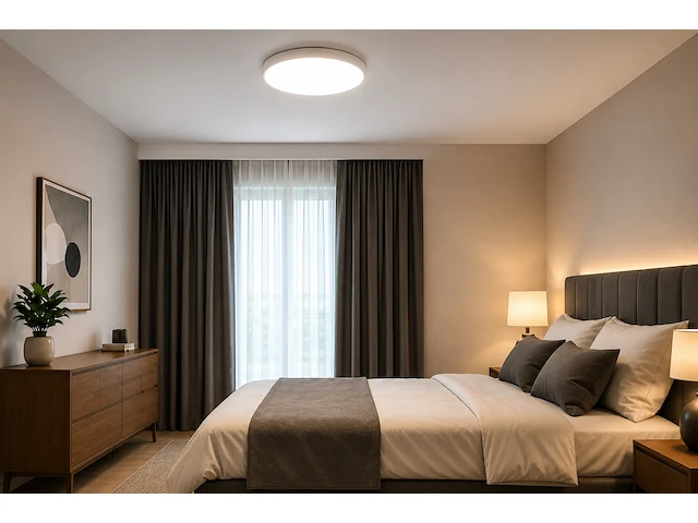 Strakke led plafondlamp (horoz) – 32w – ip20 – hazel-32 3cct (4 stuks) - afbeelding 2 van  5