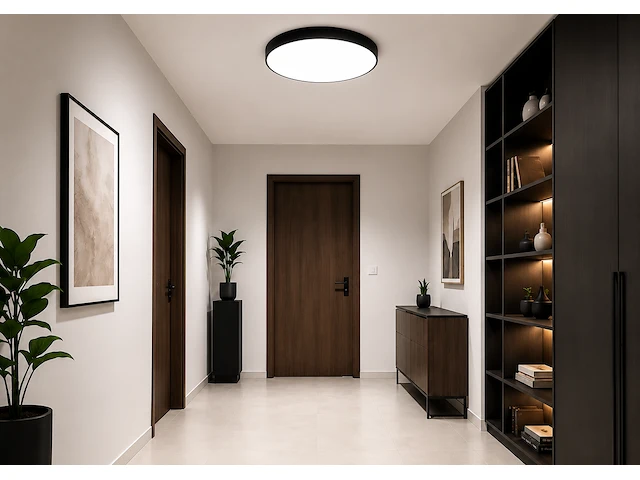 Strakke led plafondlamp (horoz) – 40w – ip20 – hazel-40 3cct (4 stuks) - afbeelding 2 van  5