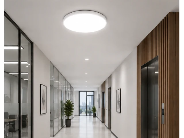 Strakke led plafondlamp (horoz) – 40w – ip20 – hazel-40 3cct (4 stuks) - afbeelding 2 van  5