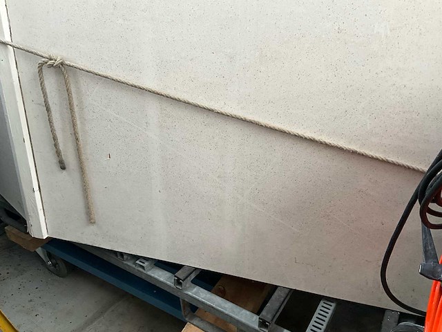 Strandcabine compleet westende/middelkerke (gedemonteerd) - afbeelding 2 van  4