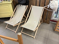 Strandstoel (2x) - afbeelding 1 van  3