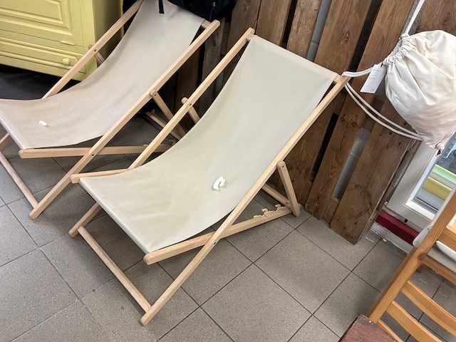 Strandstoel (2x) - afbeelding 2 van  3