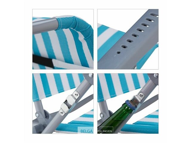 Strandstoel set 2 stuks - afbeelding 2 van  7