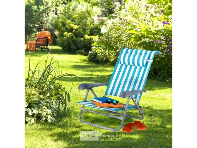 Strandstoel set 2 stuks - afbeelding 7 van  7