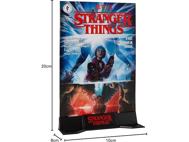 Stranger things - will byers en demogorgon - actiefigurenset - incl. strip - afbeelding 5 van  6