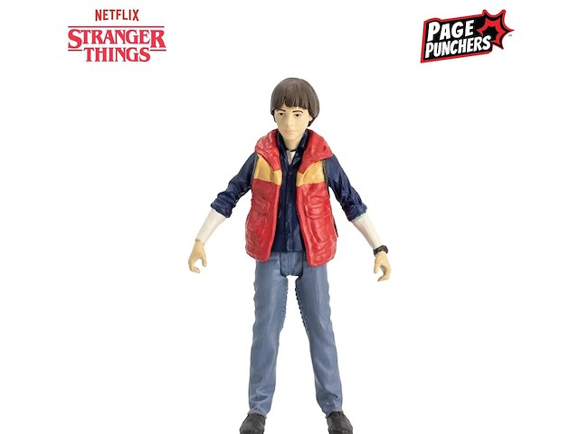 Stranger things - will byers en demogorgon - actiefigurenset - incl. strip - afbeelding 6 van  6