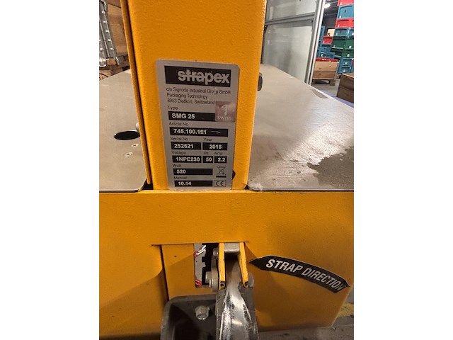 Strapex smg 25 omsnoeringsmachine - afbeelding 2 van  2