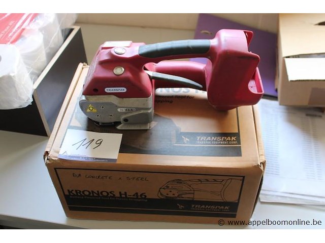 Strapping tool, transpak, kronos h-46a, werking niet gekend - afbeelding 1 van  2