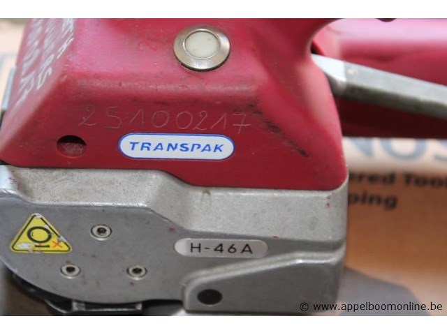 Strapping tool, transpak, kronos h-46a, werking niet gekend - afbeelding 2 van  2