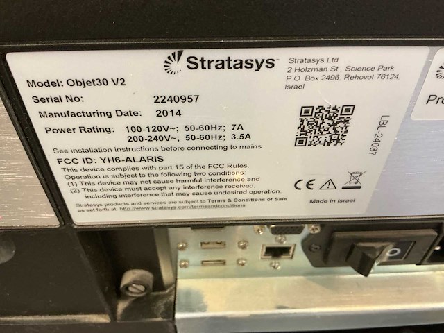 Stratasys - objet 30 pro - 3d printer - afbeelding 14 van  35