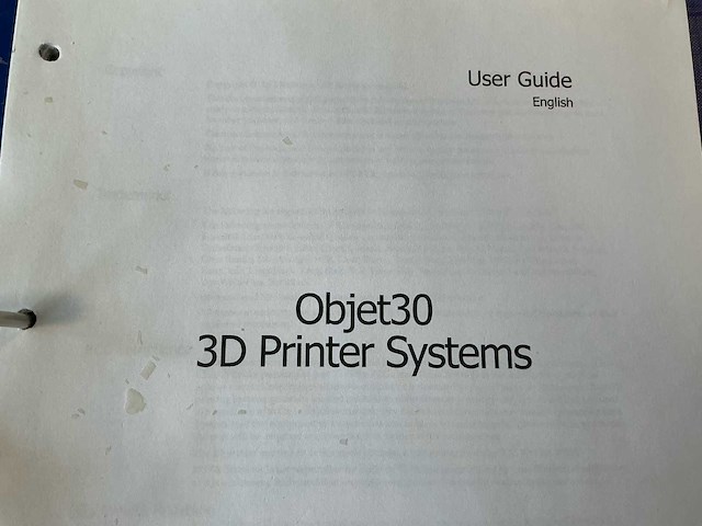 Stratasys - objet 30 pro - 3d printer - afbeelding 15 van  35
